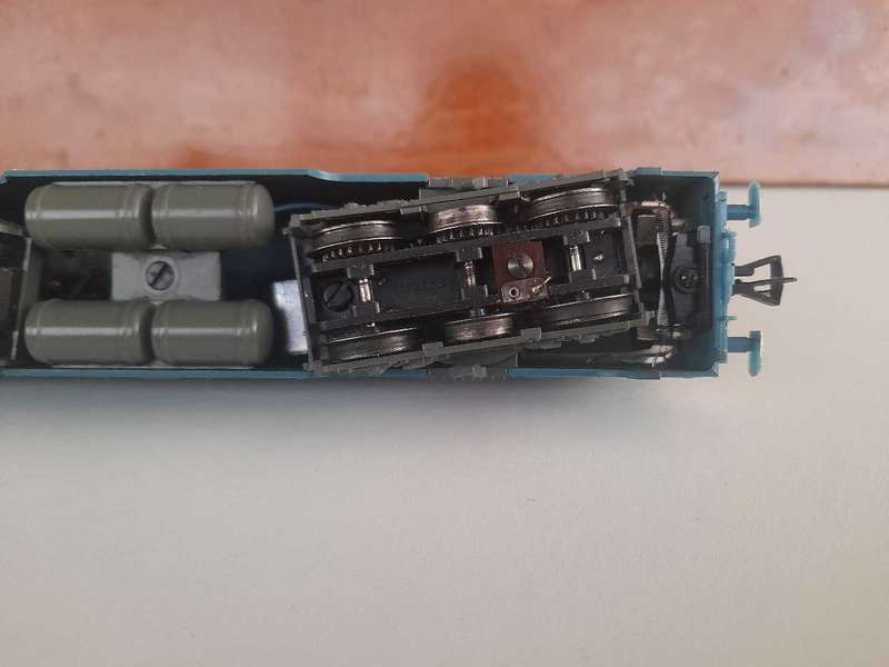 HO FLEISCHMANN - 1386 - DIESEL LOCOMOTIVE 68001 SNCF (METAL)