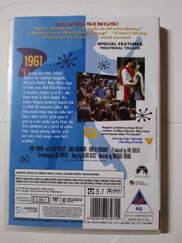 Elvis Blue Hawaii DVD