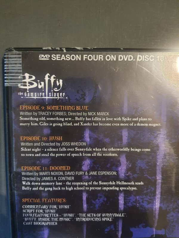 Buffy the Vampire Slayer Season 4 Ep: 9-11