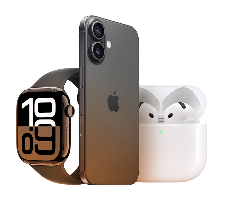 Apple Bundle | iPhone 16, AirPods 4 & Apple Watch 10