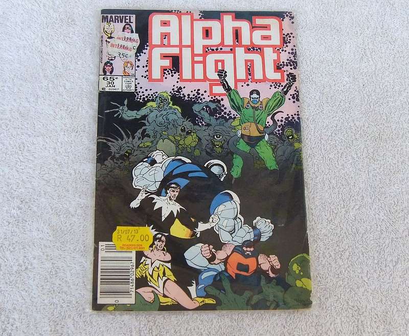 1985 VINTAGE MARVEL COMIC - ALPHA FLIGHT #30