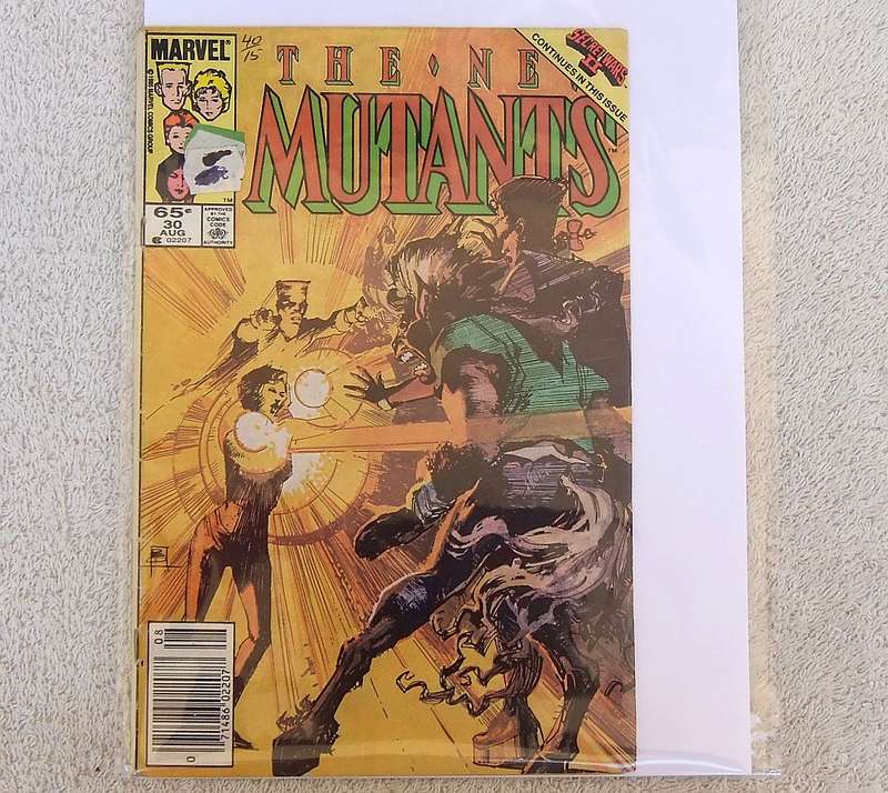 1985 MARVEL COMICS GROUP - THE NEW MUTANTS #30