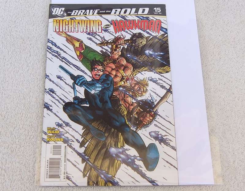 2008 DC COMICS - THE BRAVE AND THE BOLD - NIGHTWING AND HAWKMAN #15