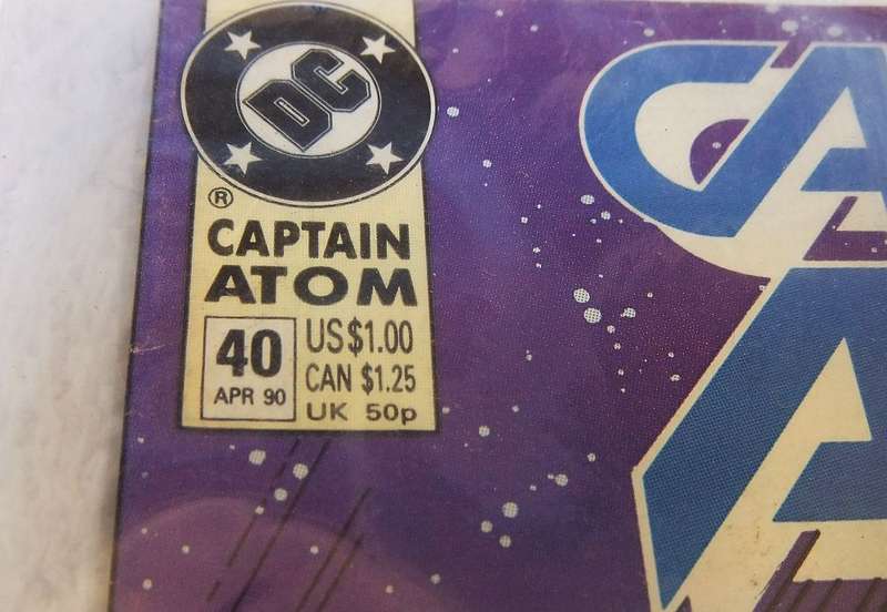 DC COMICS - 1990 CAPTAIN ATOM #40