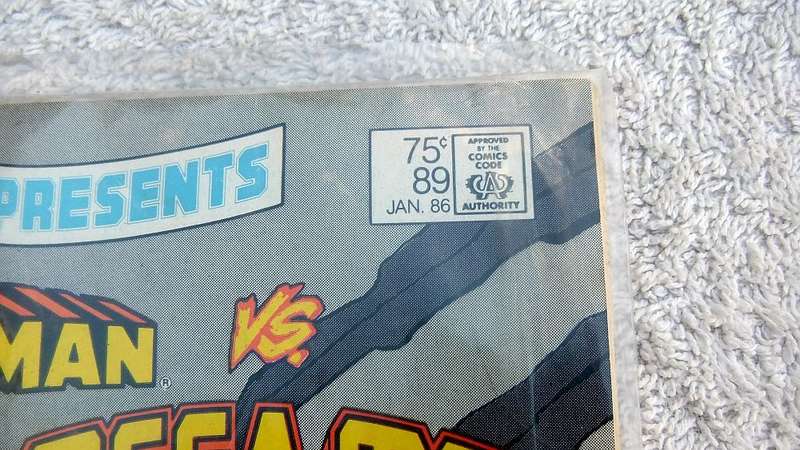 1986 DC COMICS - SUPERMAN #89 ( VS THE OMEGA MEN )