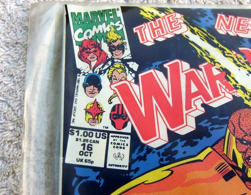 1991 MARVEL COMICS - THE NEW WARRIORS #16