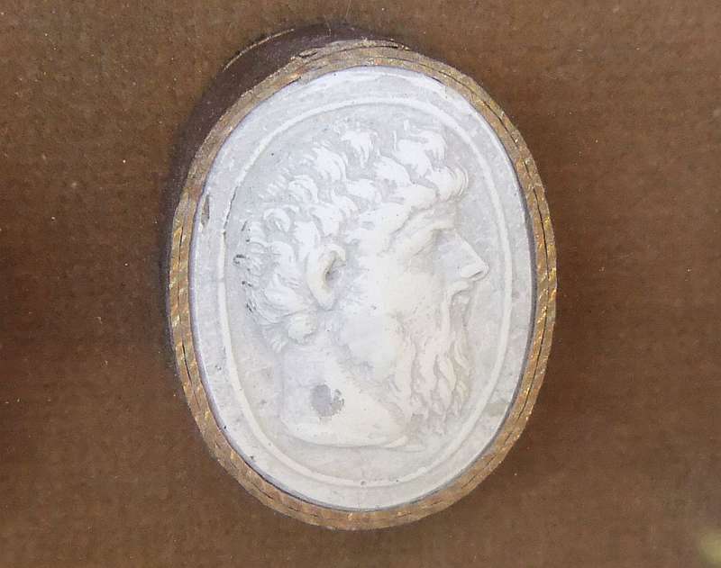 SUPER RARE IN SA !! THREE 19TH CENTURY PLASTER GRANDTOUR INTAGLIOS IN FRAME