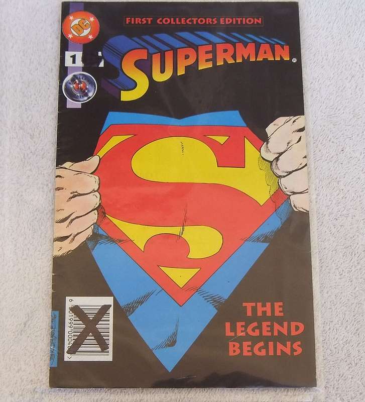 DC COMICS - BATTLEAXE PRESS ( SOUTH AFRICAN ) - SUPERMAN #1 THE LEGEND BEGINS