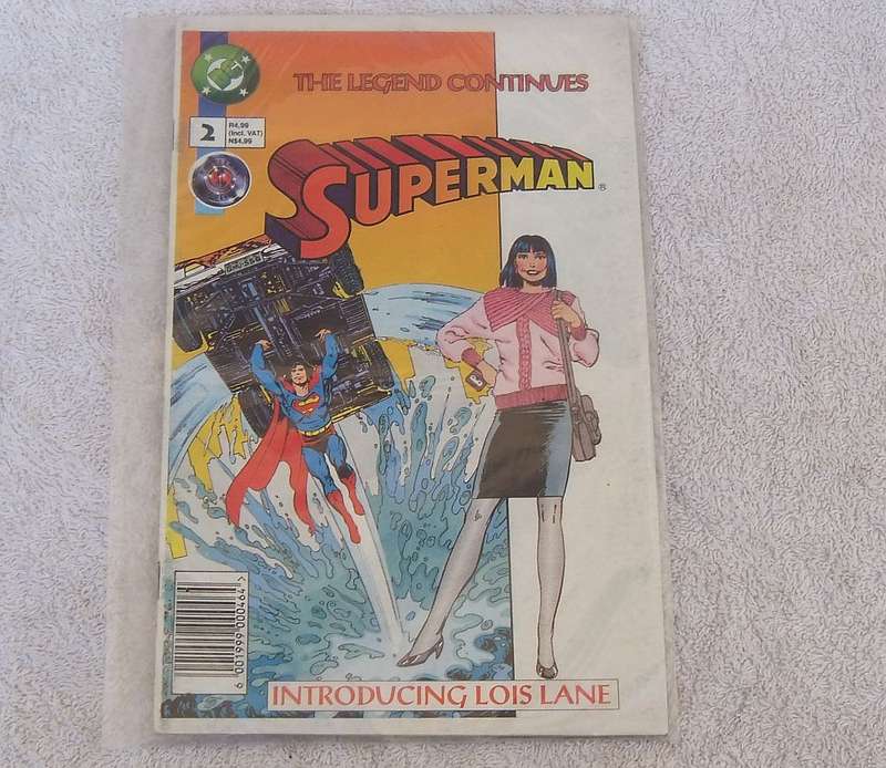 DC COMICS - SUPERMAN #2 ( BATTLEAXE PRESS ) SOUTH AFRICAN EDITION