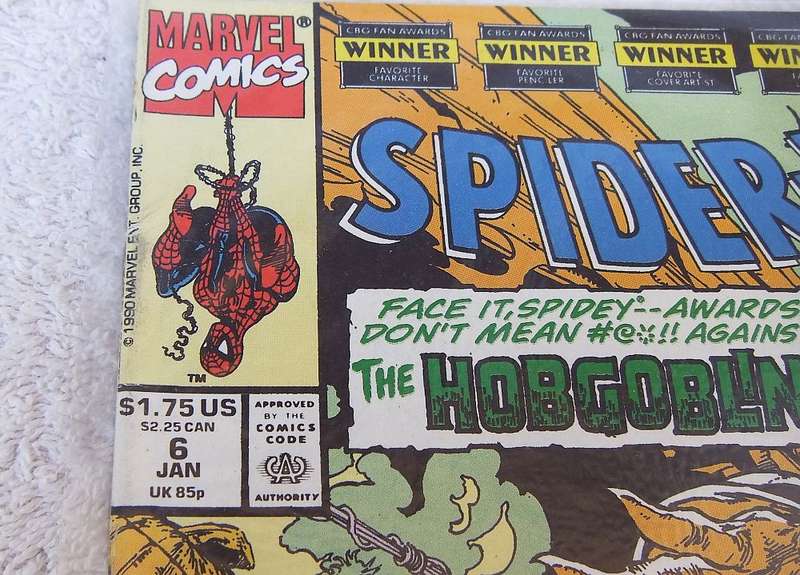 1990 MARVEL COMICS - SPIDER-MAN #6
