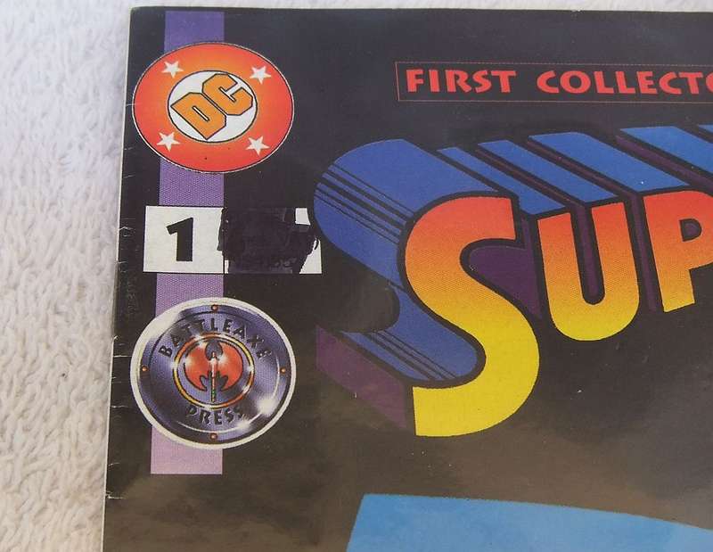 DC COMICS - BATTLEAXE PRESS ( SOUTH AFRICAN ) - SUPERMAN #1 THE LEGEND BEGINS