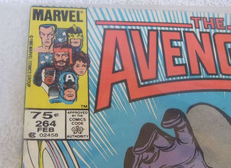 1985 MARVEL - THE AVENGERS #264 ( AND NOW..THE ALL NEW YELLOWJACKET )