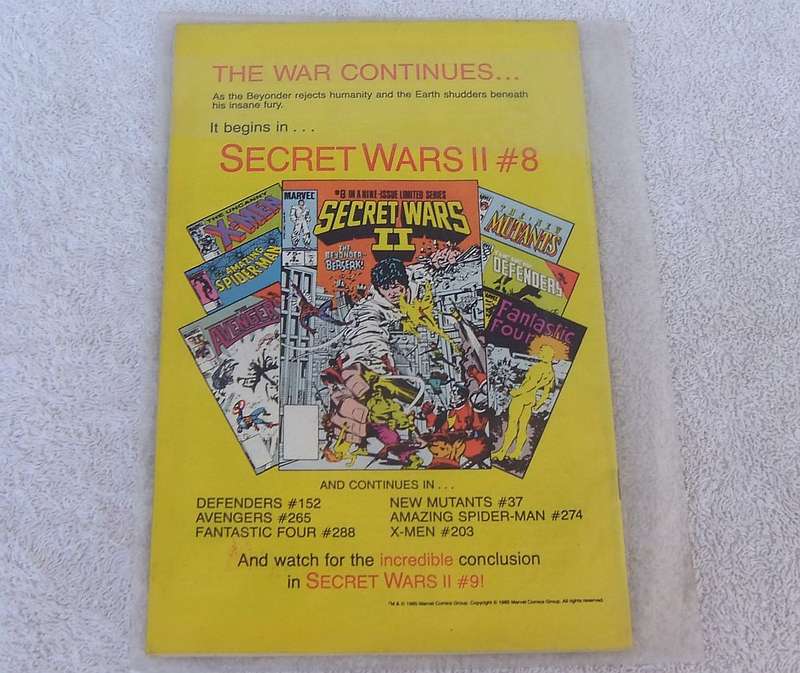 1985 MARVEL - THE AVENGERS #264 ( AND NOW..THE ALL NEW YELLOWJACKET )