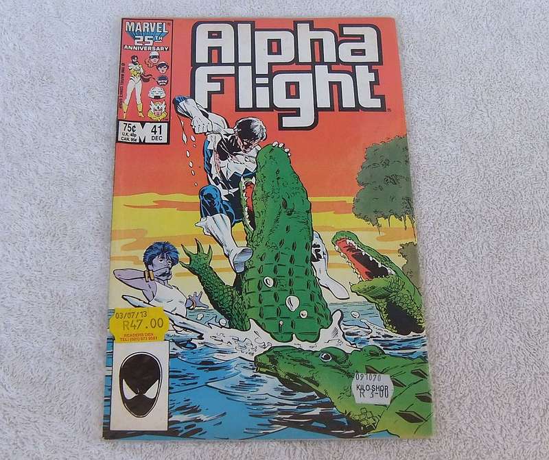 1986 MARVEL 25TH ANNIVERSARY - ALPHA FLIGHT #41