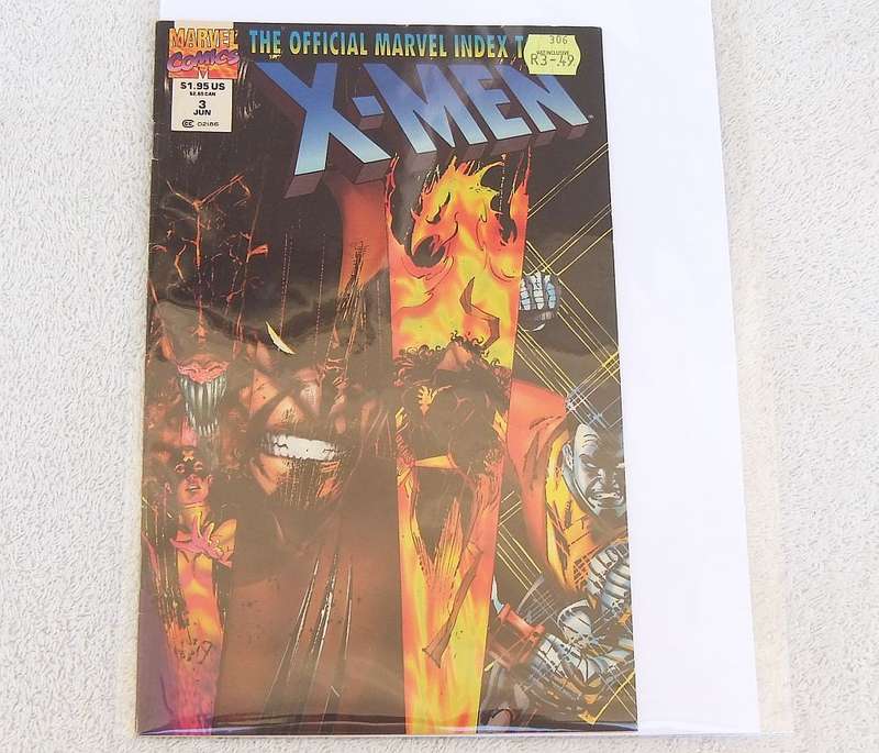 1994 MARVEL COMICS - THE OFFICIAL MARVEL INDEX TO THE X-MEN #3