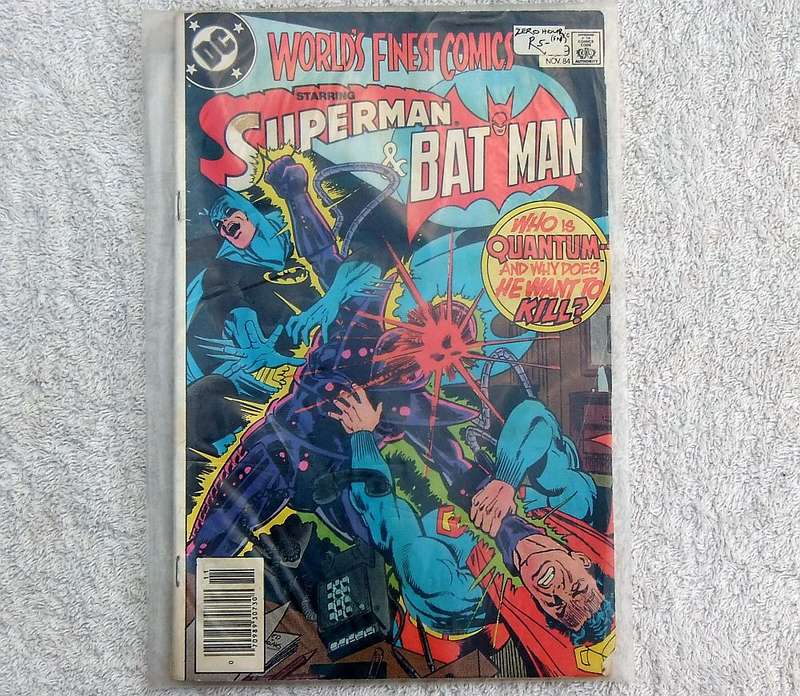 1984 DC COMICS - WORLD`S FINEST COMICS - SUPERMAN & BAT MAN #309