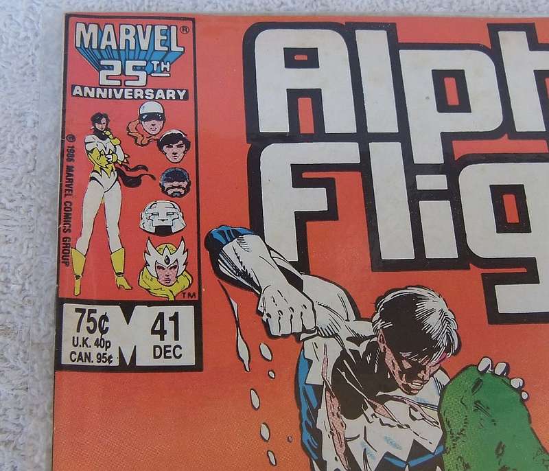 1986 MARVEL 25TH ANNIVERSARY - ALPHA FLIGHT #41