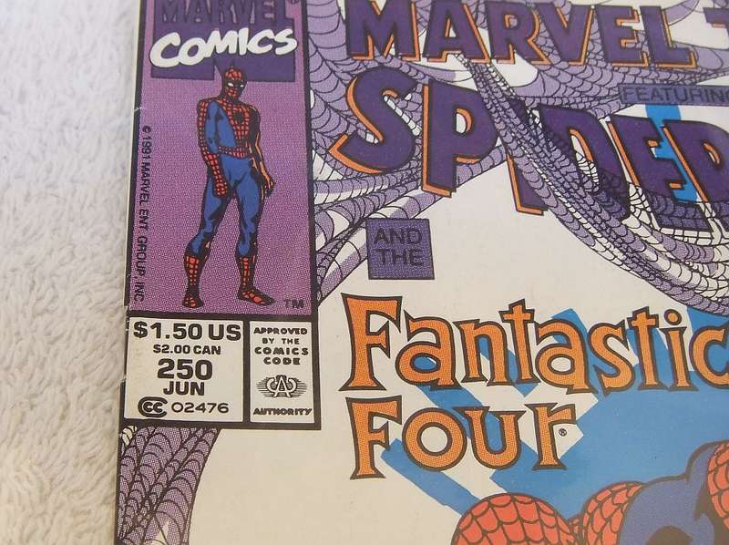 MARVEL COMICS - 1991 MARVEL TALES FEATURING SPIDER-MAN AND THE FANTASTIC FOUR