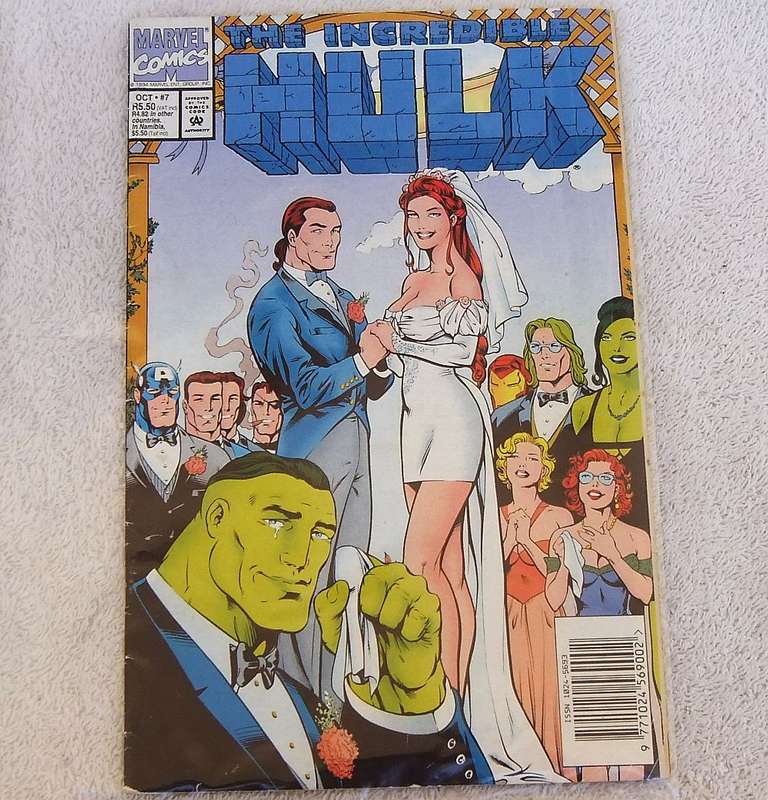 MARVEL COMICS - 1994 THE INCREDIBLE HULK #7 - SOUTH AFRICAN REPRINT