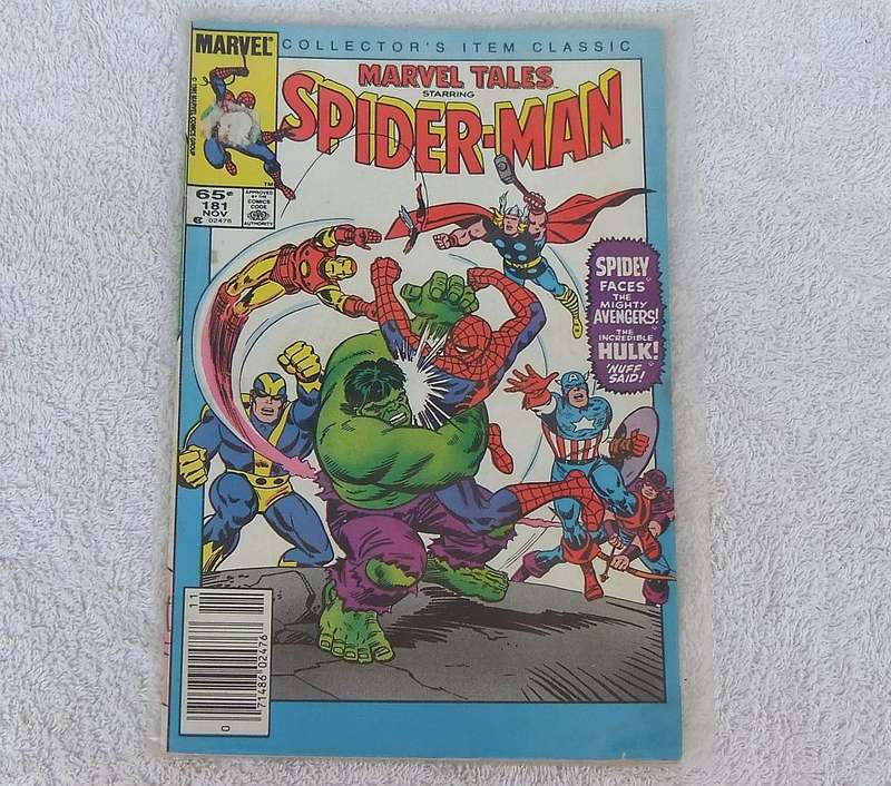 Marvel Tales Starring Spider-Man #181 Direct Edition (1985)