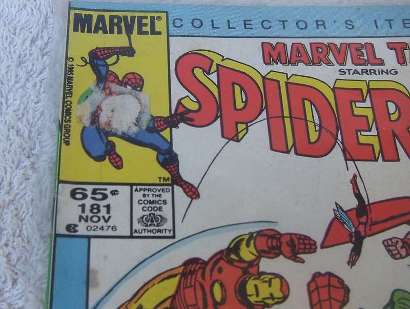 Marvel Tales Starring Spider-Man #181 Direct Edition (1985)