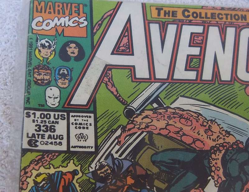 1991 MARVEL COMICS - THE AVENGERS #336