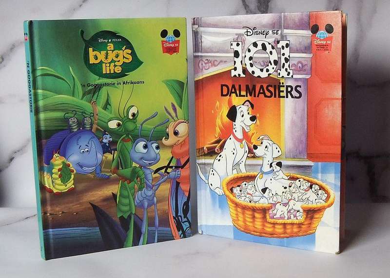 AFRIKAANS DISNEY !! SOUTH AFRICAN EDITIONS !! YOU ARE BIDDING FOR ALL TEN TITLES !! SEE PICS