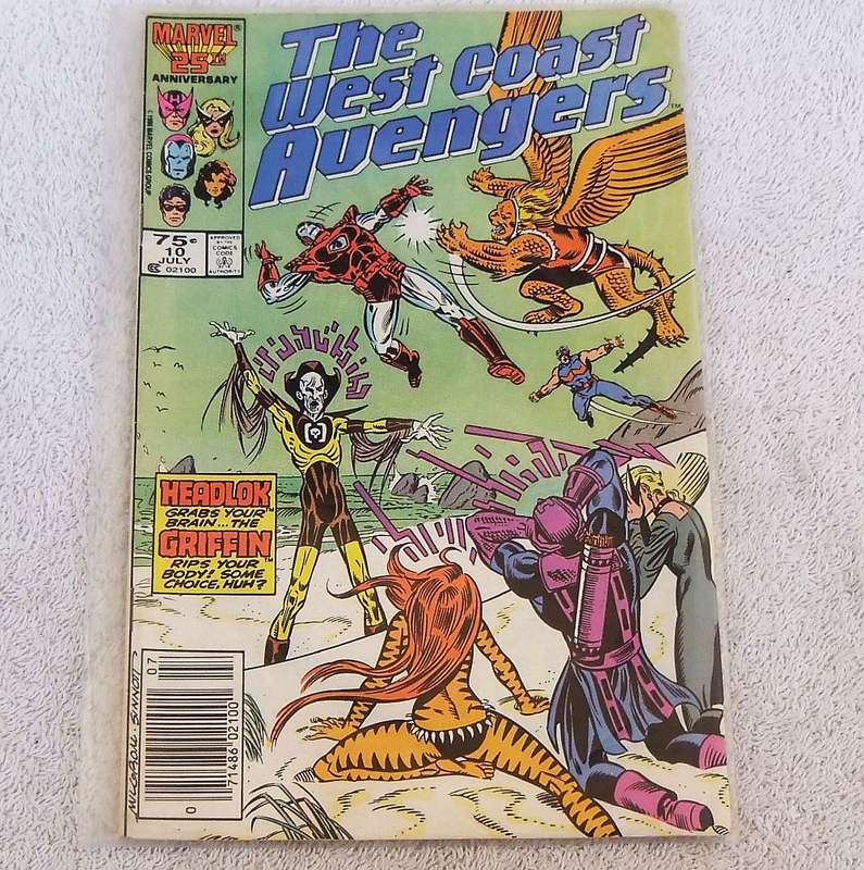 MARVEL 25TH ANNIVERSARY - 1986 THE WEST COAST AVENGERS #10