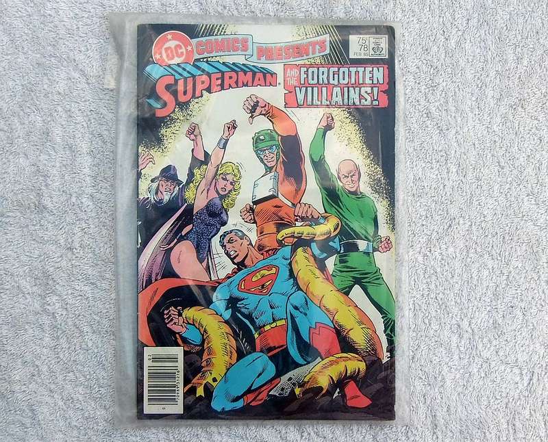1985 DC COMICS PRESENTS - SUPERMAN AND THE FORGOTTEN VILLAINS