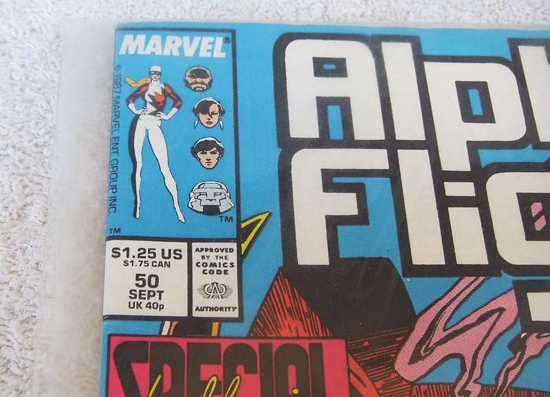 1987 MARVEL - ALPHA FLIGHT #50 ( SPECIAL DOUBLE SIZE ISSUE )