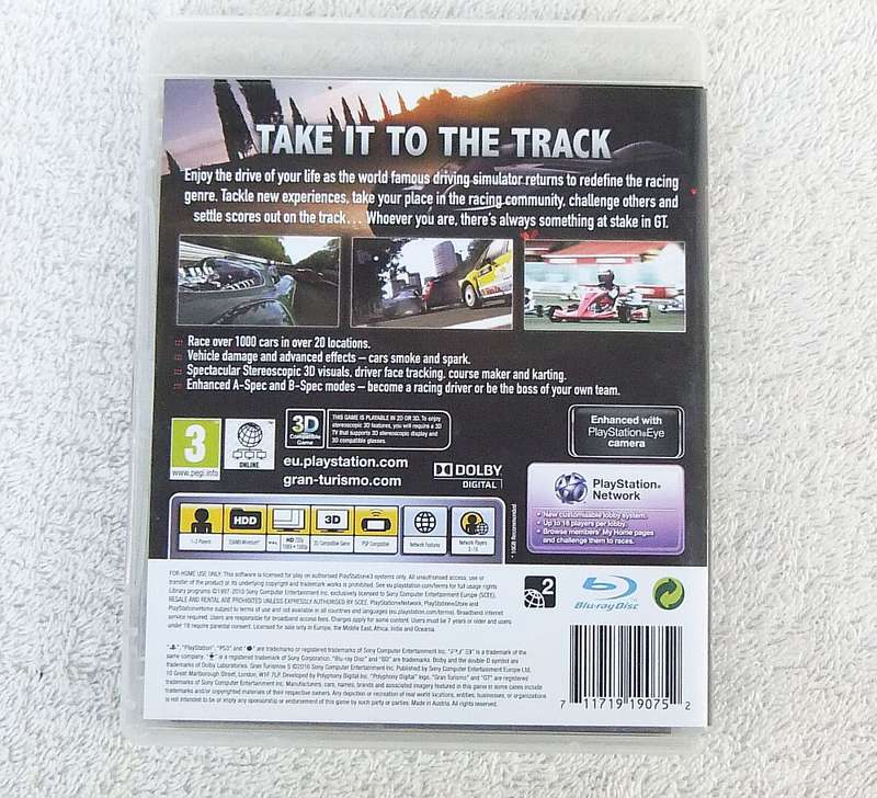 PLAYSTATION 3 GAME - GRAN TURISMO 5