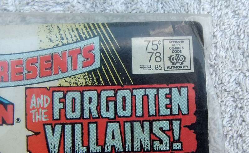 1985 DC COMICS PRESENTS - SUPERMAN AND THE FORGOTTEN VILLAINS