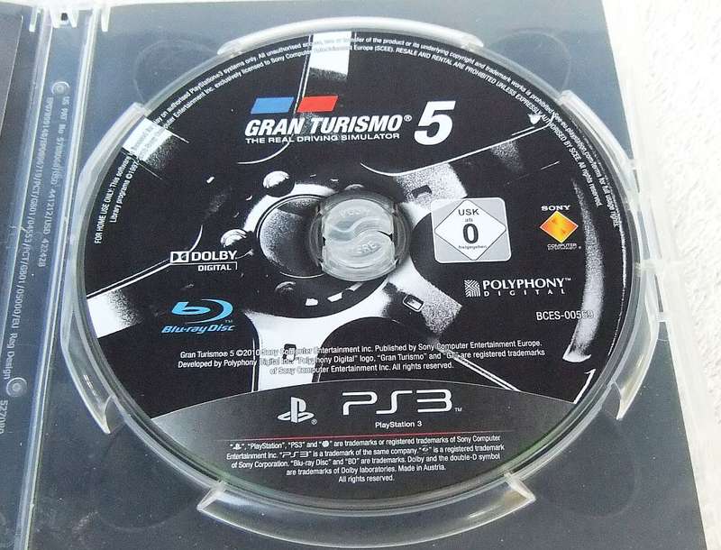PLAYSTATION 3 GAME - GRAN TURISMO 5