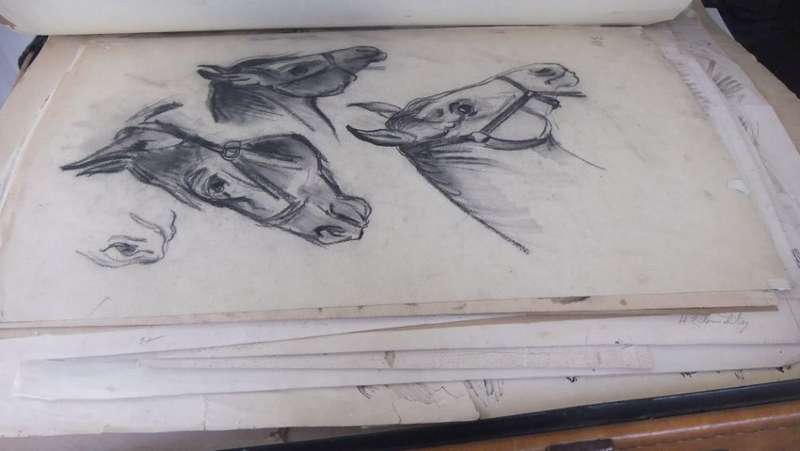 Exclusive Collection of Original Art by Listed Artist Hedwig Brecher Eibuschitz