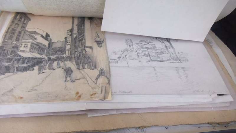 Exclusive Collection of Original Art by Listed Artist Hedwig Brecher Eibuschitz
