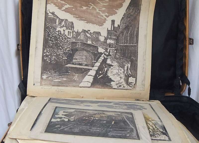 Exclusive Collection of Original Art by Listed Artist Hedwig Brecher Eibuschitz