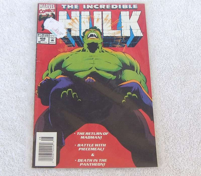 1993 MARVEL COMICS - THE INCREDIBLE HULK #408