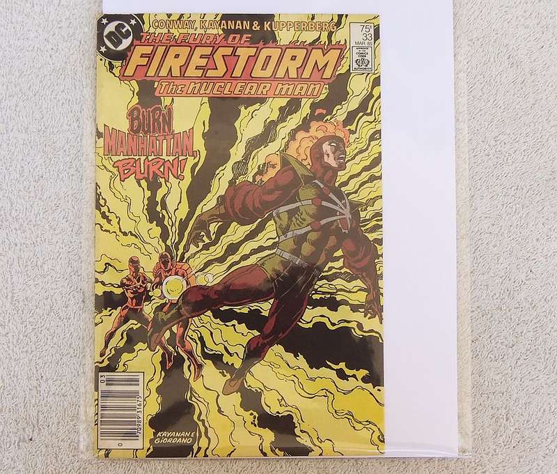 1985 DC COMICS - FIRESTORM "THE NUCLEAR MAN" #33