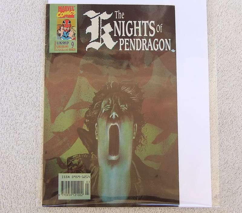 1990 MARVEL COMICS - THE KNIGHTS OF PENDRAGON #9