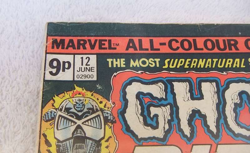 MARVEL ALL -COLOUR COMICS - 1975 GHOST RIDER #12