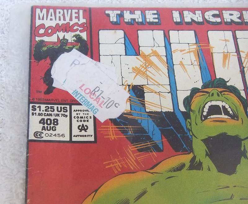 1993 MARVEL COMICS - THE INCREDIBLE HULK #408