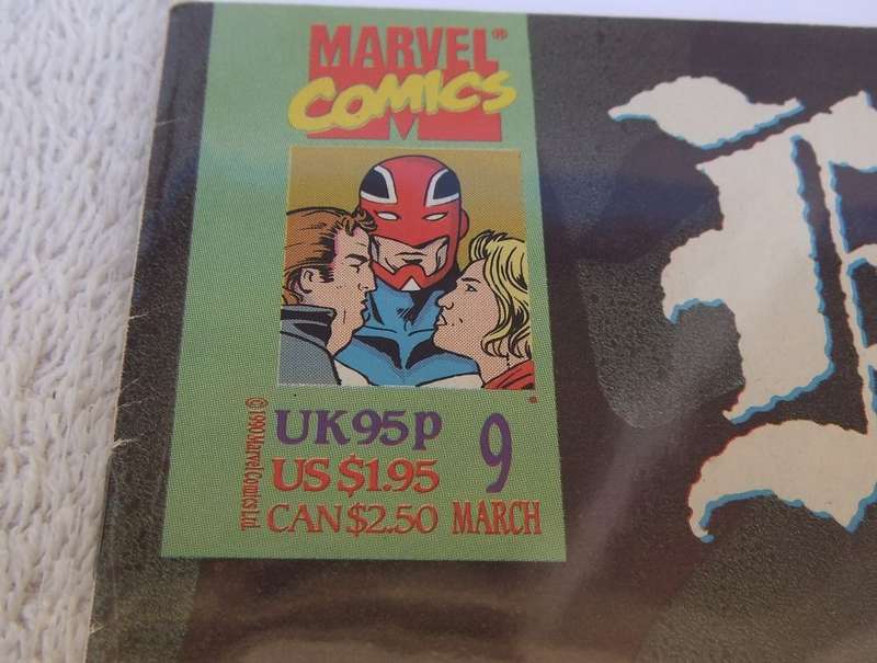1990 MARVEL COMICS - THE KNIGHTS OF PENDRAGON #9