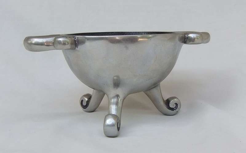 WOW !! A STUNNING CARROL BOYES STYLE CONDIMENT BOWL WITH SPOON IN UNUSED CONDITION !! MUST HAVE !!