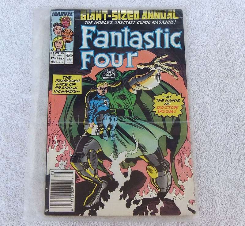 1987 MARVEL - THE FANTASTIC FOUR #20 GIANT -SIZED ANNUAL