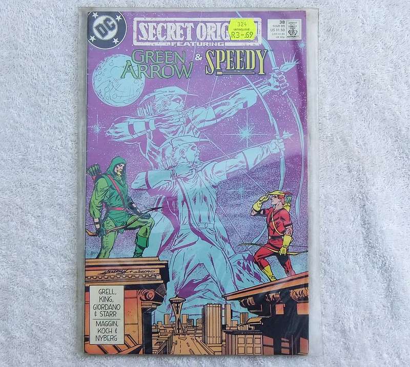 DC COMICS - 1989 SECRET ORIGINS #38 ( GREEN ARROW & SPEEDY )