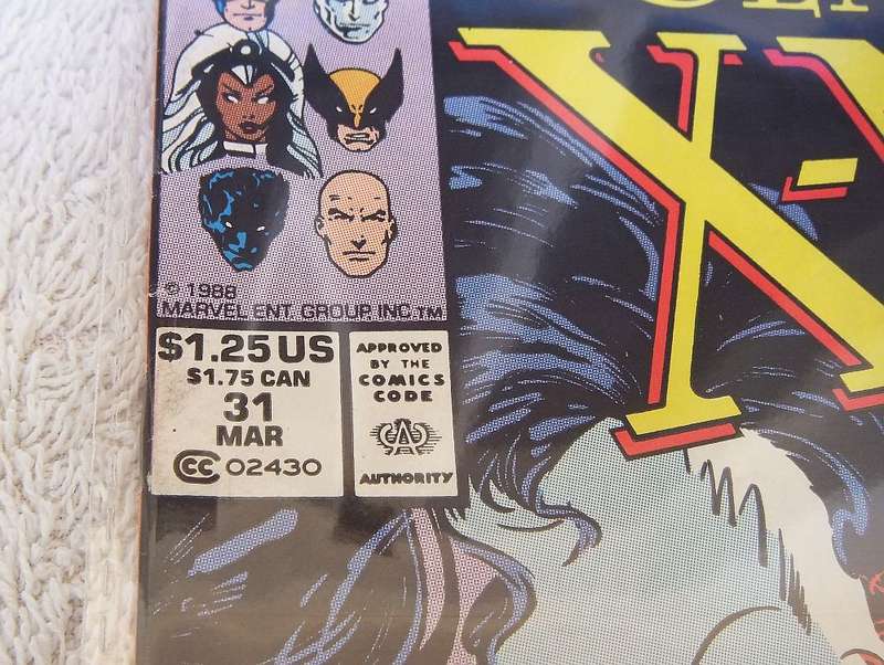 1988 MARVEL COMICS - CLASSIC X-MEN #31