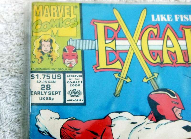 MARVEL COMICS - 1990 EXCALIBUR #28