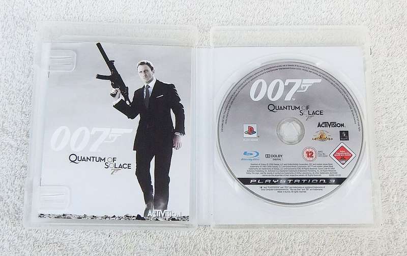 PLAYSTATION 3 GAME - 007 QUANTUM OF SOLACE