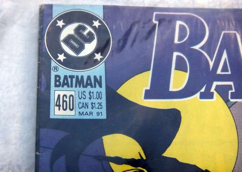 1991 DC COMICS - BATMAN #460