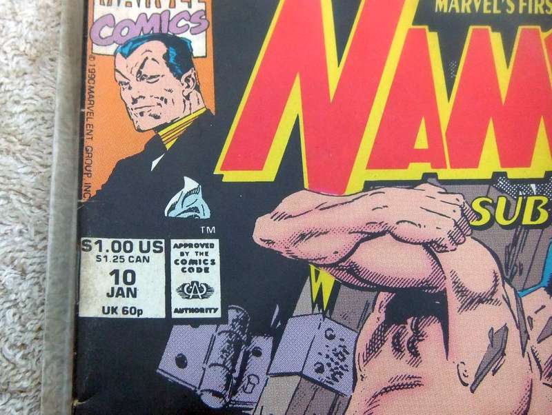 1990 MARVEL COMICS - NAMOR #10 ( DARK NATIVITY )